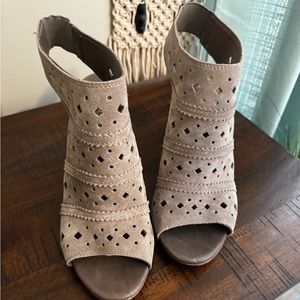 Franco Fortini peep toe Booties